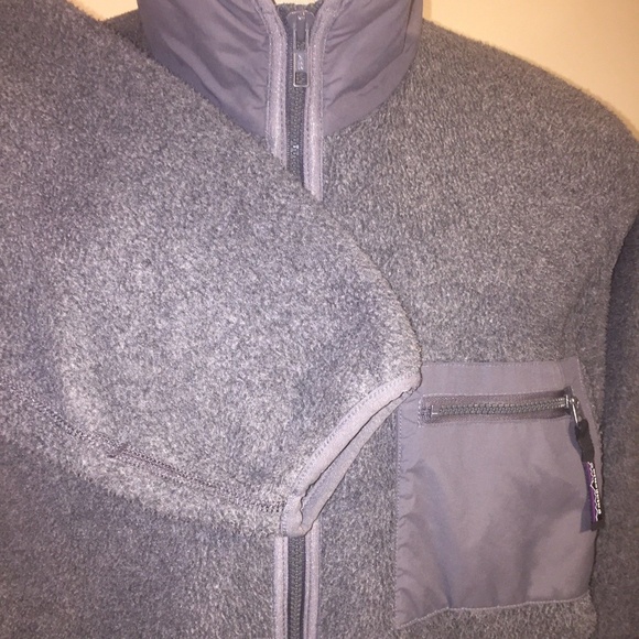 Patagonia Jacket Men L Fleece Vintage Retro Zip - Picture 5 of 8